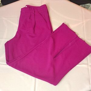 HAPPILY GREY WOMENS FLOWY WIDE LEG BUSINESS PLEATED TROUSER/CASUAL SLACKS/PANTS